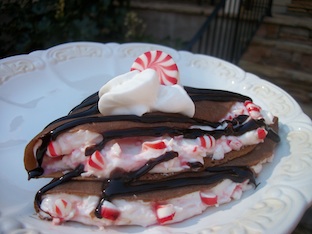 peppermint crepes
