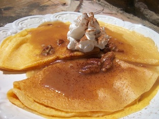 Sweet Potato crepe